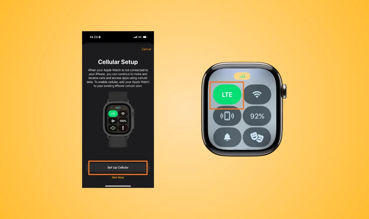 activate eSIM in Apple Watch