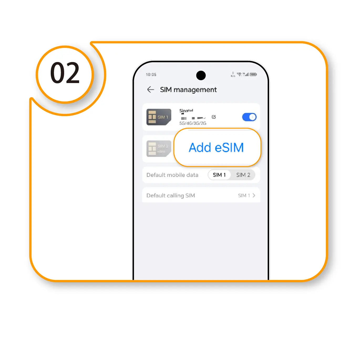 how does an eSIM works on android