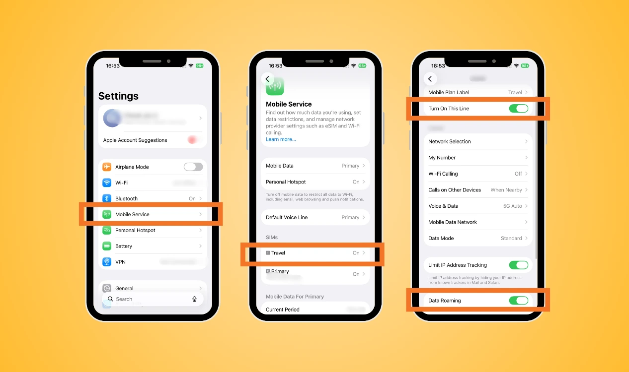 Quick check for Airalo eSIM not working on iPhone