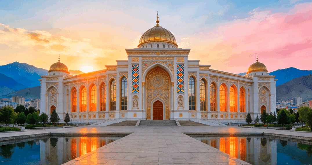 Kazakhstan & Uzbekistan & Kyrgyzstan & Tajikistan