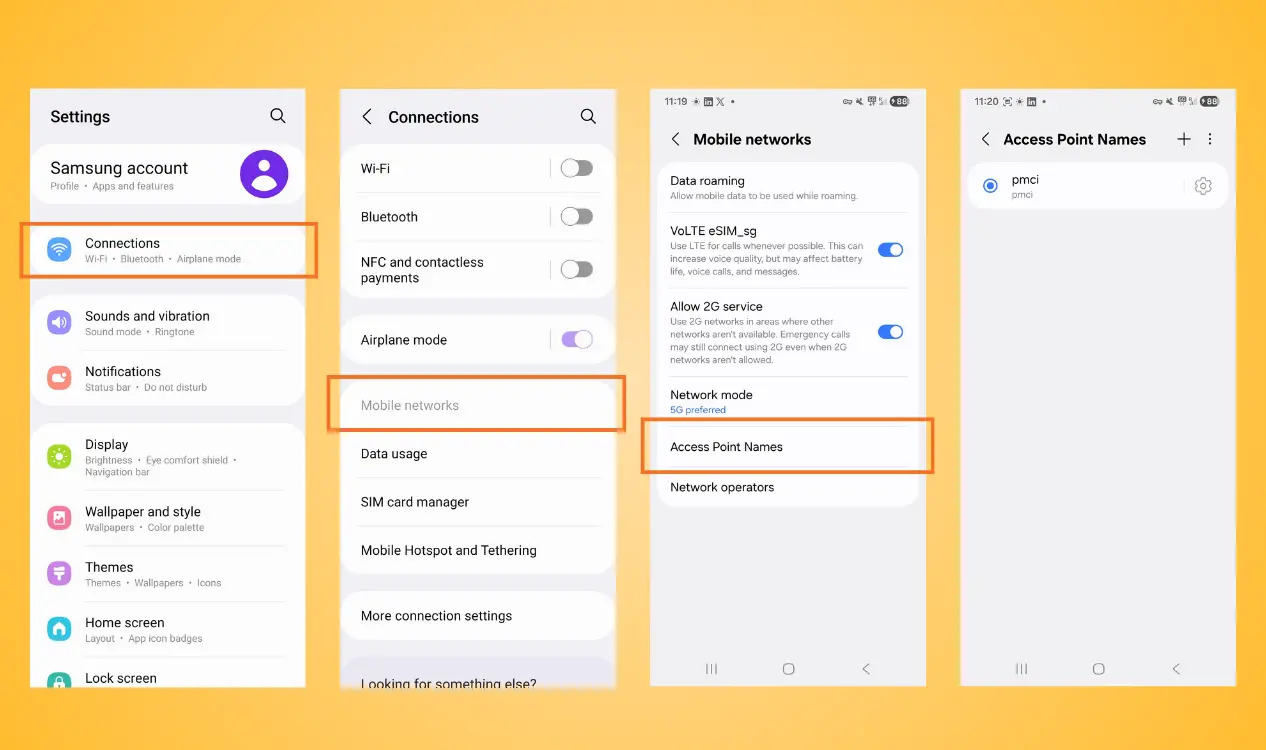 check-apn-setting