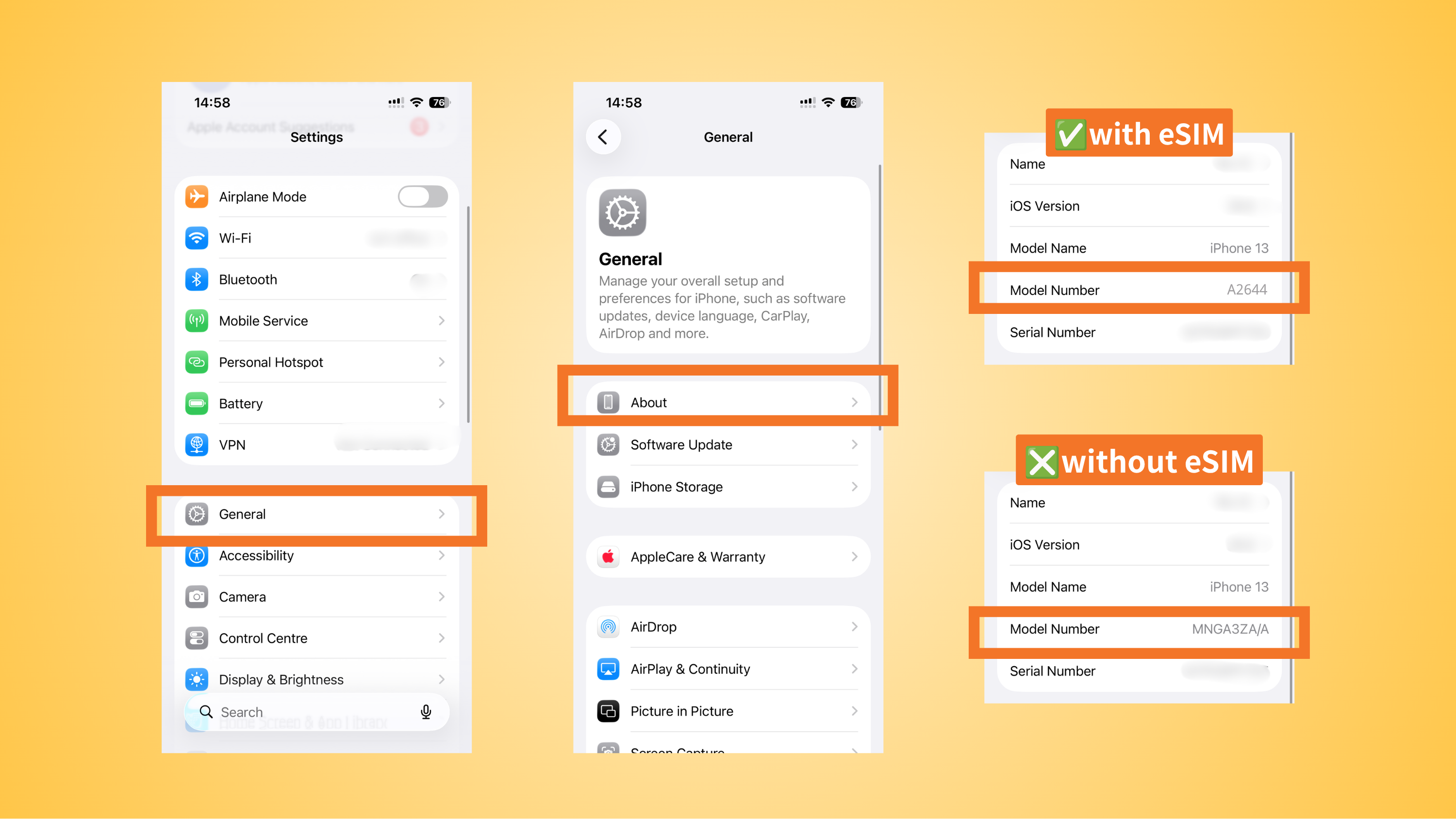 iPhone that supports eSIM