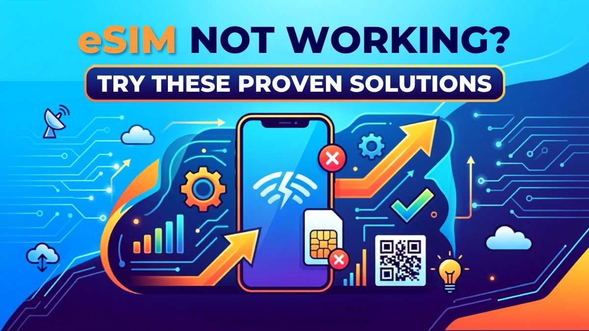 eSIM not working