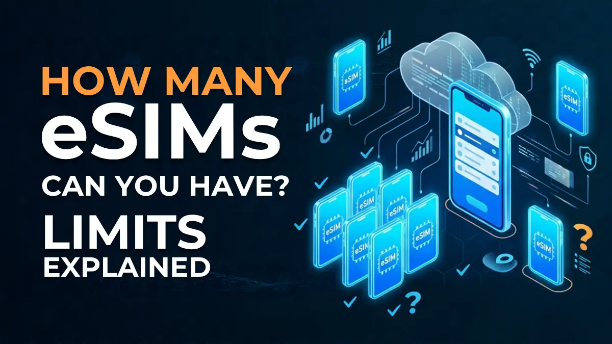How many eSIMs can you have