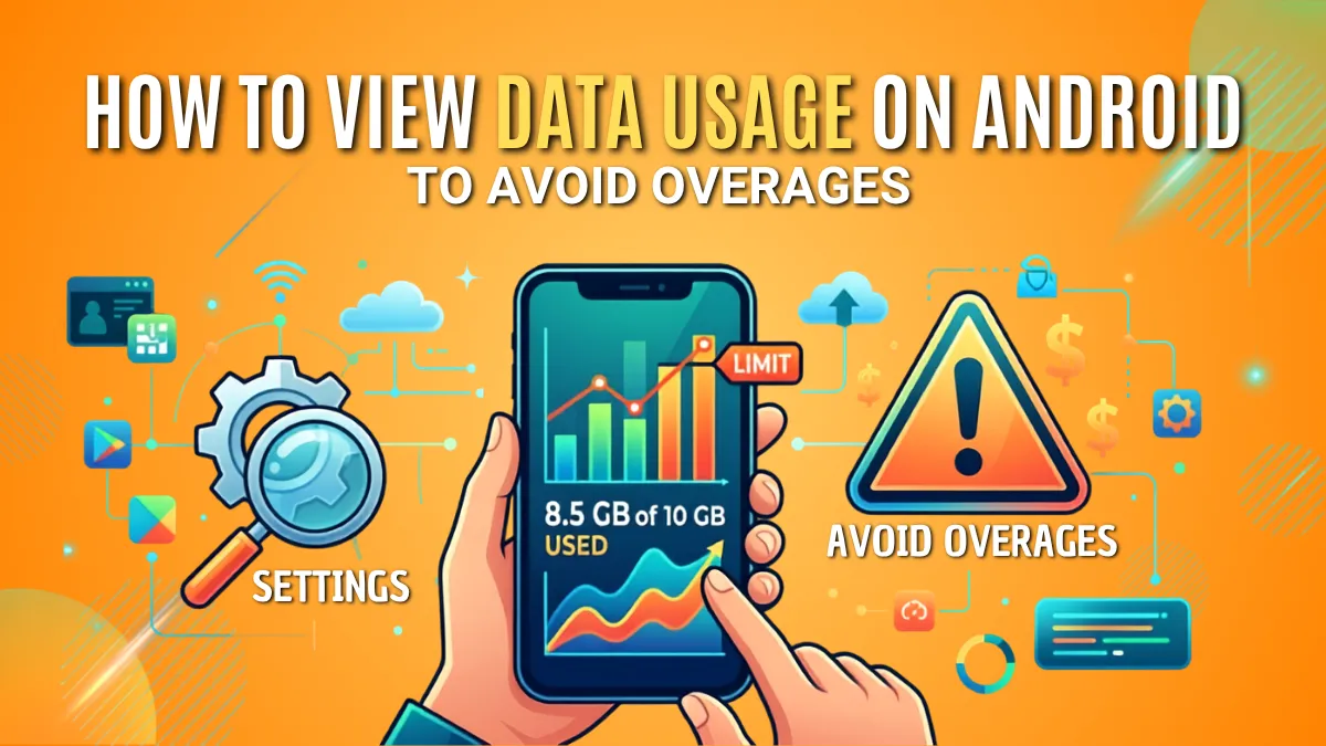 how to check data usage in android