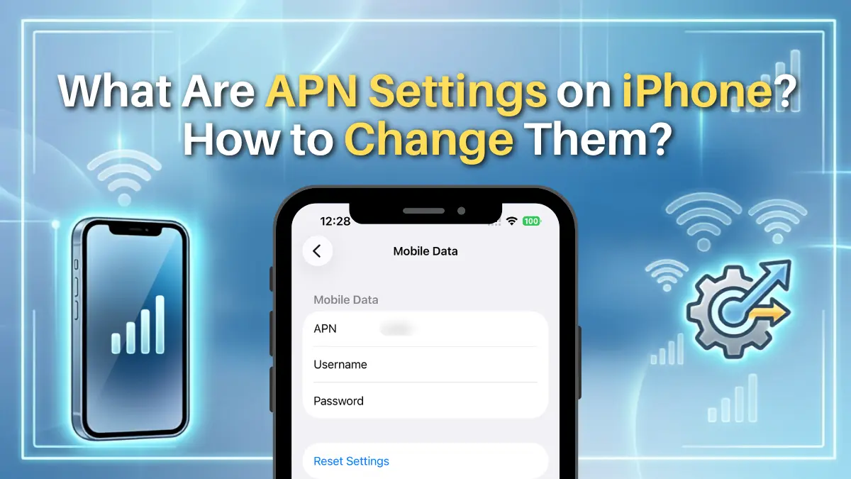APN settings on iPhone