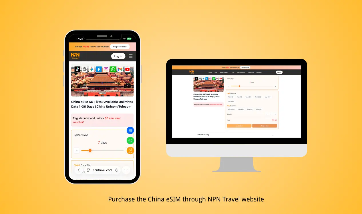 purchase China eSIM
