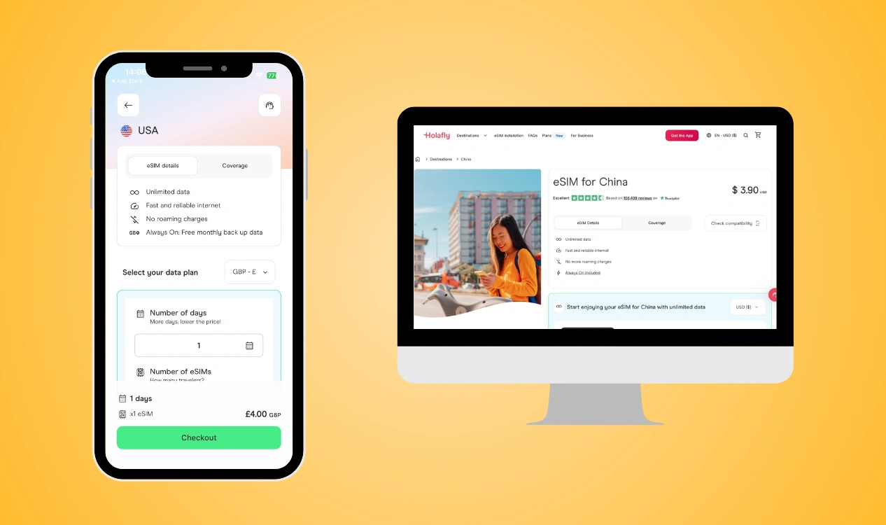 purchase Holafly eSIM