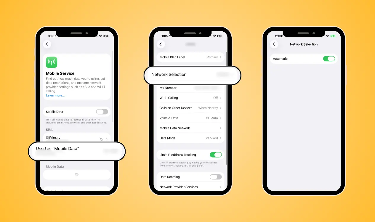 setup APN on iPhone