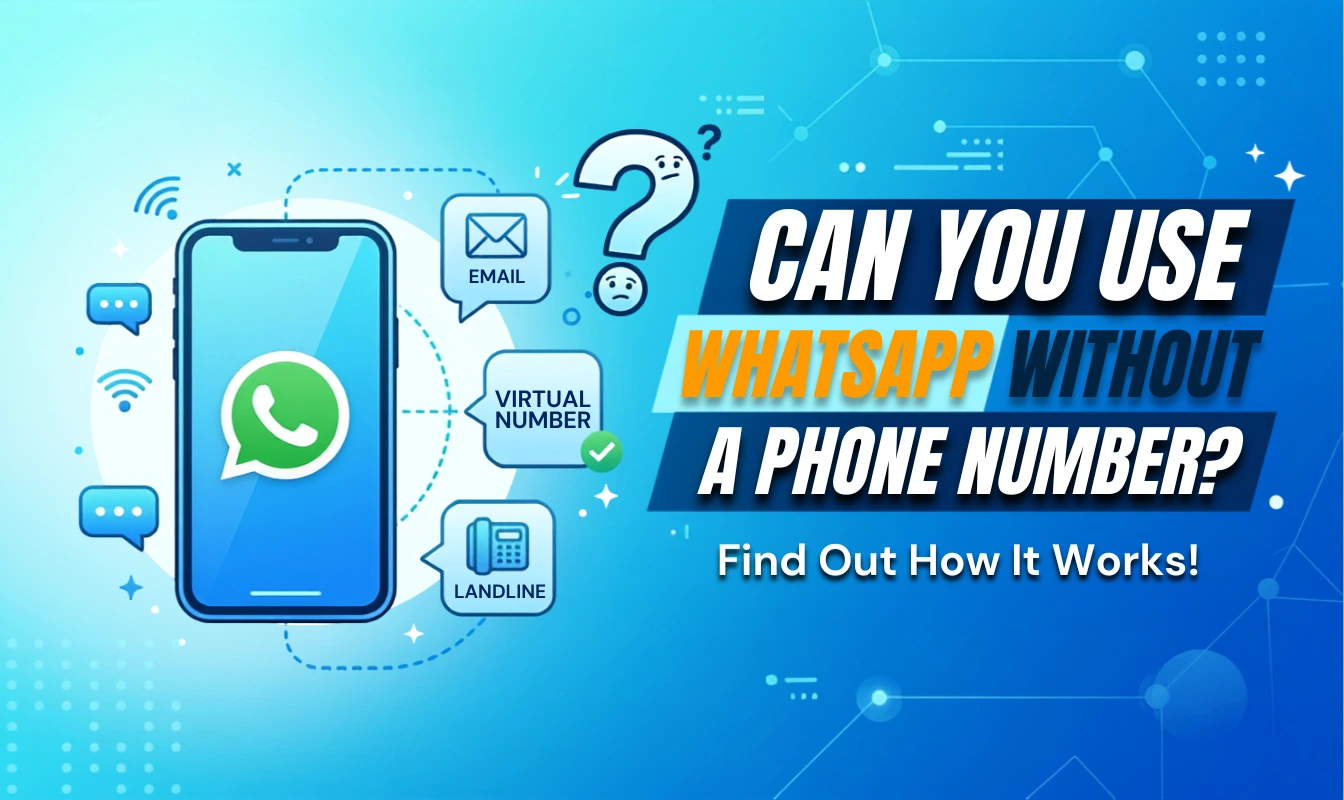 WhatsApp no phone number